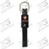 SOF SOLE Boot and Shoe Laces: 84905, Black, Cotton, 36 in Overall Lg, Round, Tie, 1 PR. Key specifications — Color: Black; Brand: SOF SOLE; Lace Type: Tie; Material: Cotton.
