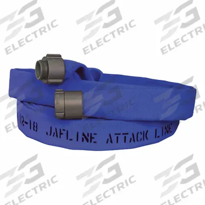 JAFLINE Fire Hose: Double Jacket, 2 1/2 in Hose Inside Dia - Attack Fire Hoses