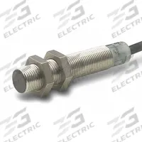 EATON Inductive Cylindrical Proximity Sensor: Non-Terminated Cable, Semi-Shielded, 3 Wires, 6-48V DC (MPN E57-12LE06-B). Key specifications — Brand: EATON; AC Supply Voltage Rating: Not Rated; DC Supply Voltage Rating: 6-48V DC.