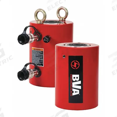 BVA HYDRAULICS Hydraulic Ram: Double Acting, 100 ton Nominal Capacity, 4 in Nominal Stroke Lg - General Purpose Rams