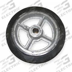 WESCO Mold-On Rubber Wheel: For 240001 (MPN 108839). Key specifications — For Use With Mfr. Model Number: 240001; Product Type: Mold-On Rubber Wheel; Brand: WESCO.