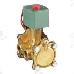 REDHAT Solenoid Valve: 3-Way, Normally Closed, 3/8 in Pipe Size, 110V AC/120V AC, High Flow (MPN 8316G014). Key specifications — Pipe Size: 3/8 in; Voltage: 120V AC; Brand: REDHAT; Coil Enclosure: Watertight.