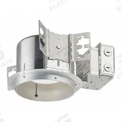 LED Recessed Down Light: New Construction, 6 in Dia, 900 lm, 3500K, 16.9 W, 120 to 277V AC (MPN TC22LED G4 09LM 35K 90CRI MVOLT EZ10). Key specifications — Voltage: 120 to 277V AC; Trim Color: Available Separately; Brand: JUNO LIGHTING; Ceiling Type: Flat Ceiling; Reflector or Baffle Color: No Reflector or Baffle; Trim Style: Available Separately; Dimmable: Yes; Color Temperature: 3500K.