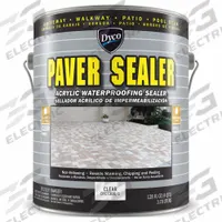 DYCO Sealer: Sealer, Exterior, Oil, 1 gal Container Size, Concrete/Masonry, Gloss, Clear, Clear (MPN DYC7200/1). Key specifications — Brand: DYCO; Transparency: Clear; Use Location: Exterior; Sheen: Gloss; Sub-Brand: Paver Sealer; Color: Clear.