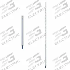 CHEMGLASS Thermometer: -10°C to 260°C, Partial Immersion, 76 mm Immersion Dp, Celsius (MPN CG-3503-12). Key specifications — attr1275416: CHEMGLASS; attr1280797: Celsius.