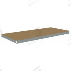 TENNSCO Shelf: 84 in x 36 in, 1,750 lb Load Capacity, Particleboard, Gray, Shelf (MPN ZLCS-8436D). Key specifications — Decking Material: Particleboard; Includes: (4) Beams; Decking Finish: Unfinished; Shelf Configuration: Single Straight; Color: Gray; Frame Material: Steel; Brand: TENNSCO; Frame Finish: Zinc Plated.