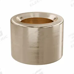 Sleeve Bearing: Bronze, SAE 841, 5/8 in Bore, 1 in OD, 3/4 in Lg, 50,000 lb/sq in-fpm Max PV, 5 PK (MPN AA1011-12B). Key specifications — System of Measurement: Inch; Material Grade: SAE 841; Brand: OILITE.
