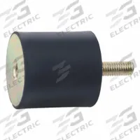 JW WINCO Vibration-Isolating Mount: Cylindrical, Natural Rubber, Male x Female Style (MPN 351.2-35-25-5/16-55). Key specifications — Isolator Body Material: Natural Rubber.