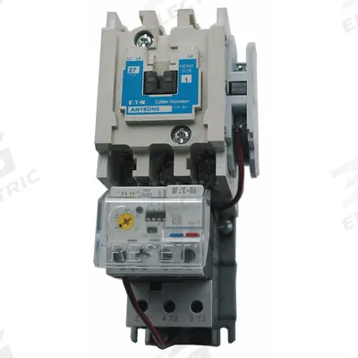 EATON Magnetic Motor Starter: Non-Reversing, 3 Poles, NEMA Size 1, 27 A - Non-Reversing Starters with Electronic Overloads