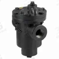 Steam Trap: Cast Iron, 3/4 in FNPT, 690 lb/hr, 80 psi Max., 450°F Max., Strainer Included (MPN B0080S-3). Key specifications — Installation Orientation: Horizontal; Brand: BELL & GOSSETT; Configuration: In-line.