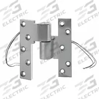 RIXSON Electrified Hinge: Brass, 5 in Leaf Ht, 1 1/8 in Leaf Wd (MPN EM19 626 RH). Key specifications — Material: Brass.
