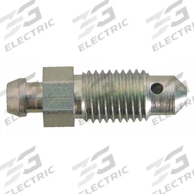 SUR&R Brake Bleeder Screw: Brake Bleeder Screw, M10-1.2 Thread Size, Steel, 5 Pieces - Hydraulic Brake Line Accessories