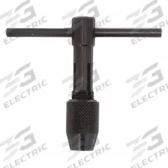 APPROVED VENDOR Tap Wrench: T Handle, Fixed, #0 to 1/4" Tap Capacity (MPN 2CYR9). Key specifications — attr1300690: APPROVED VENDOR; attr1300694: Tap Wrench.
