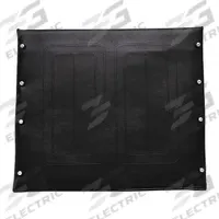 ALCO Embossed Seat: Vinyl, 16 in Overall Lg, 24 in Overall Wd, 16 in Overall Ht (MPN 783-A3). Key specifications — Material: Vinyl; Product Type: Embossed Seat; Brand: ALCO; Includes: Attaching Hardware; Compatible with Brand: Colson.