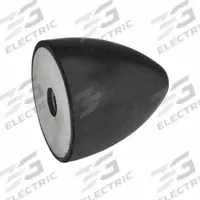 JW WINCO Vibration-Isolating Mount: Conical, Natural Rubber, Female x Non-Threaded Style (MPN 453-70-58-M12-E-55). Key specifications — Isolator Body Material: Natural Rubber.
