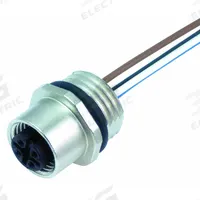 MURRELEKTRONIK Cordset: M12 Female – Front Mounting Receptacle, A, 12 Pins, 1 m Wire Lead Lg (MPN 7000-19182-9790100). Key specifications — IP Rating: IP67; NEMA Rating: 3; Brand: MURRELEKTRONIK; Wire Size: 0.14 sq mm; Coding: A.