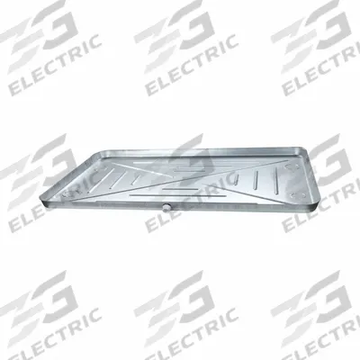 DIVERSITECH Condensate Drain Pan: 51 5/16 in L x 31 3/8 in W x 2 3/16 in D - Metal Condensate Drain Pans