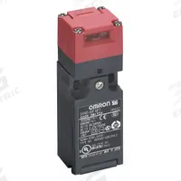 OMRON Safety Interlock Switch: D4NS Series, 2NC (MPN D4NS-4BF-NPT). Key specifications — Brand: OMRON; Manufacturer Part Number: D4NS-4BF-NPT; Actuating Key Type: Flat; Key Hole Location: Front; Series: D4NS; Terminal Connection Type: M20.
