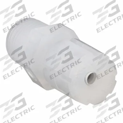 PARGRIP Compression Fitting Adapter: 1/4 in OD x 3/8 in Pipe Size, Compression x MNPT - PFA Compression Tube Fittings