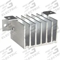 CRYDOM Heat Sink: Panel Heat Sink Mounting, Aluminum, 3°C/W Thermal Resist (MPN HS301). Key specifications — Manufacturer Part Number: HS301; Fan: Yes; For Use With: Single or Dual Solid State Relays; Material: Aluminum; Heat Sink Mounting Style: Panel; Brand: CRYDOM.