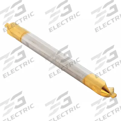 KEO Center Drill: Plain Type, #2, 60°, 6 in Overall Lg - Plain-Tip Center Drills