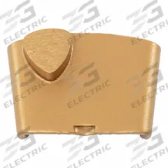 HUSQVARNA Grinding Tool: Hard, 25 Grit, Gold, 1 Segments, Concrete, Clockwise/Counterclockwise (MPN VARI-GRIND EZ H25 SS). Key specifications — attr81237: Gold; attr81244: Metal; attr122184: Grinding Tool; attr122180: Hard Concrete; attr81239: 970704502; attr122178: Triangle; attr81227: HUSQVARNA.