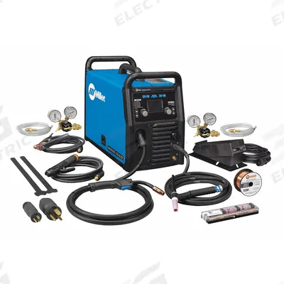 MILLER ELECTRIC Multiprocess Welder: Multimatic 220 AC/DC, AC/DC - Miller Multimatic