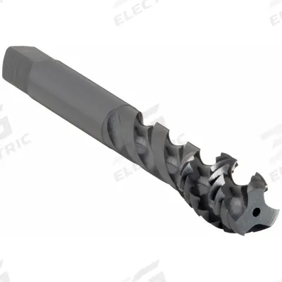 OSG Spiral Flute Tap: 3/8"-24 UNF, H5 / 2B-3B, 3 Flute - General Purpose Spiral-Flute Taps