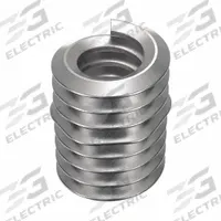 HELI-COIL Helical Insert: Tangless Tang Style, Free-Running, #4-40 Thread Size, Plain, 1,000 PK (MPN T1185-04C224S). Key specifications — Material Grade/Class: 18-8; Thread Direction: Right Hand; STI Tap Size: #4-40; Compatible Material: Metal; System of Measurement: Inch; Brand: HELI-COIL; Tensile Strength: 200,000 to 250,000 psi; Thread Type: Coarse.