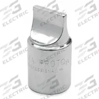 PROTO Socket Bit: 1/2 in Drive Size, Slotted Tip, 3/4 in Tip Size, 1 5/8 in Overall Lg, Fixed Insert (MPN J5444A). Key specifications — attr1213360: Fixed Insert; attr1213362: PROTO.