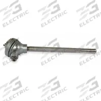TEMPCO Heavy Duty Thermocouple: 32°F to 2,300°F /0°C to 1,260°C, Type K, 18 in Probe Lg, Rounded Tip (MPN TCS00016). Key specifications — attr1275833: ±2.2 °C or ±0.75 %, Whichever is Greater; attr1275827: TEMPCO.