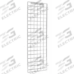 METRO Enclosure Panels: 12 3/8 in x 7/8 in x 59 3/4 in, Steel (MPN EP36C). Key specifications — Material: Steel; Color: Silver; Finish: Chrome; Brand: METRO.