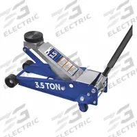 OTC Trolley Floor Jacks: Steel, Manual Handle, Mechanical, 3.5 ton Load Capacity, 5 3/16 in Min Lift (MPN LDJ35). Key specifications — Brand: OTC; Lifting Actuator: Manual Handle; Body Material: Steel.