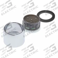 KOHLER Outlet: 1.5 gpm Flow Rate, Aerated Flow Outlet, Metal, Chrome Finish, 55/64" Connection Size (MPN K-1297247-CP). Key specifications — Includes: Faucet; Material: Metal; Product Type: Outlet; Connection Size: 55/64"; Brand: KOHLER.
