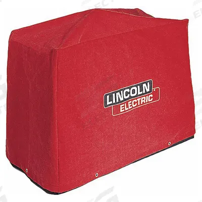 LINCOLN ELECTRIC Large Canvas Cover: Red (MPN K886-2) - Covers for Lincoln Welders