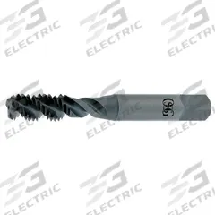 OSG Spiral Flute Tap: 1/4"-20 UNC, H3 / 2B-3B, 3 Flute, Plug Chamfer, TiCN Coated High Speed Steel (MPN 1430008). Key specifications — attr1299826: H3 / 2B-3B.