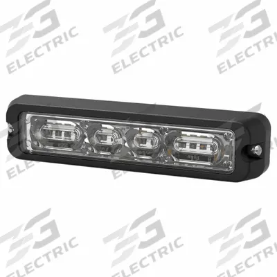 CODE 3 Vehicle Directional Light Bar: Perimeter Flashing Warning Light, Amber/Blue/Red - Emergency Vehicle Perimeter Lights