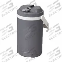 IGLOO Beverage Jug: 1 gal Capacity, Gray, Plastic, 12 3/8 in Overall Ht, 7 1/4 in Overall Dia, Jug (MPN 31388). Key specifications — Brand: IGLOO.