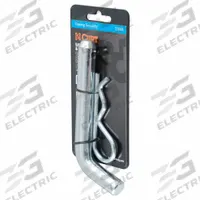 CURT Trailer Hitch Pin: 2 in_2 1/2 in Compatible Hitch Size, 5/8 in Pin Dia, III/IV/V, Hitch Clip (MPN 21581). Key specifications — Material: Steel; Vehicle Class: V; Finish: Zinc Plated; Includes: Hitch Clip; Brand: CURT.