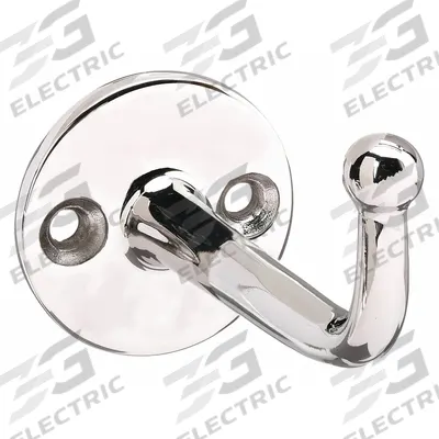 SUGATSUNE Hook: Screw, 22 lb Wt Capacity, 1 Points per Hook, Silver - Wall Mount Utility Hooks
