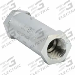 PARKER Hydraulic Check Valve: 5,000 psi, 3/4 in, NPT (MPN 453-3/4S2-6). Key specifications — Body Material: Steel; Outlet Connection Type: NPT; Brand: PARKER; Inlet Connection Type: NPT.