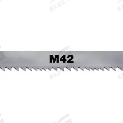 MORSE Band Saw Blade: Bi-Metal, M42, 11 ft, Variable Cutting Edge, 1 in Blade Wd - General Purpose Metal Cutting Blades