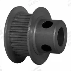 DAYTON Timing Pulley: Modified Curvilinear, Fixed, For GT Timing Belt Section, For 6 mm Belt Wd (MPN 25-2P06M6FA6). Key specifications — Brand: DAYTON; Finish: Clear Anodized; For Belt Series: Powerhouse®.