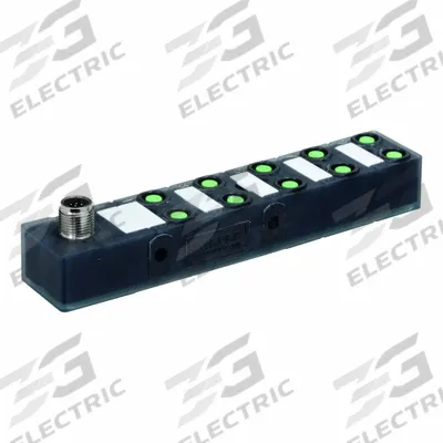 MURRELEKTRONIK M8 distribution block: EXACT8, 10 Ports - Passive Sensor Junction Blocks without Homerun Cable