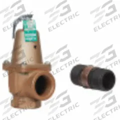 WATTS Temperature and Pressure Relief Valve: Section XIII ASME Section, MNPTF x FNPTF (MPN 1-1/4 LFN241X-8 150 FS). Key specifications — Brand: WATTS; Body Material: Copper Silicon Alloy.