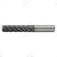 WIDIA HANITA Square End Mill: Carbide, AlTiN Coated, 5 Flute, 1/2" Mill Dia, 2" LOC, 5" OAL (MPN TM5W1S13005S)