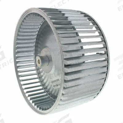 PROSTOCK Blower Wheel: Forward-Curved, 11 15/16 in Dia, 7 1/8 in W, CW Hub End - Dual-Inlet Forward-Curved Blower Wheels