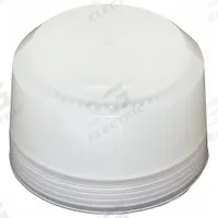EATON Pilot Light Lens: 30 mm Panel Mounting Hole Dia, White, Fresnel, Incandescent/LED, E34 (MPN E34H5). Key specifications — Brand: EATON; Compatible with Series: E34; Lens Material: Plastic.