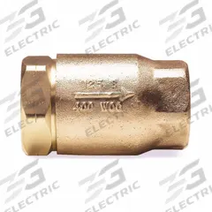 APOLLO Check Valve: Ball, Inline Valve Body, Bronze, 3/4 in Pipe Size, Press x Press, 406°F, Brass (MPN 6110401PR). Key specifications — Ball Material: RPTFE; Brand: APOLLO.