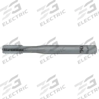 OSG Straight Flute Tap: 3/8"-24 UNF, 2B, 4 Flute, Bottoming Chamfer, Carbide (MPN 3191000) - Straight-Flute Machine Taps for Aluminum